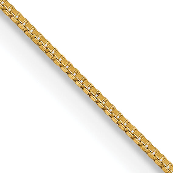 14k .5mm Box with Lobster Clasp Chain-PEN1L-13
