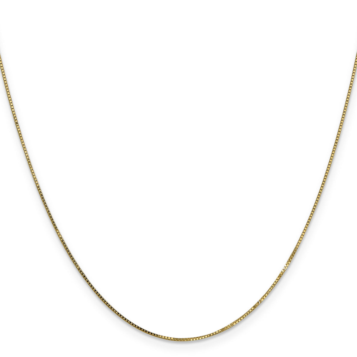 14k .7mm Box with Spring Ring Clasp Chain-PEN2-26