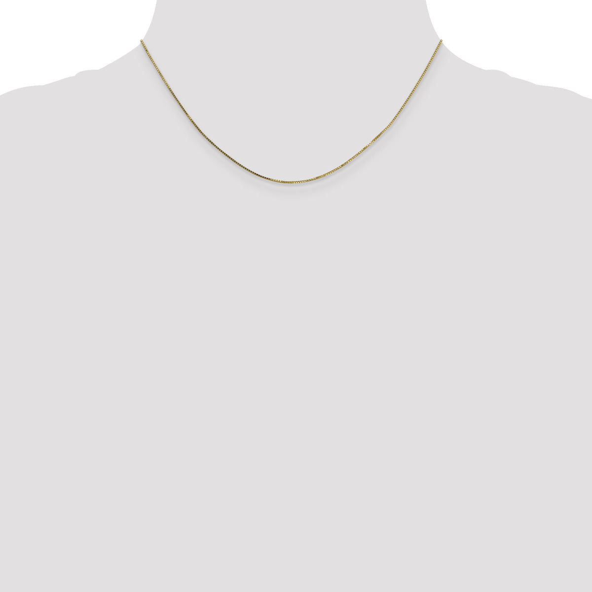 14k .7mm Box with Spring Ring Clasp Chain-PEN2-16