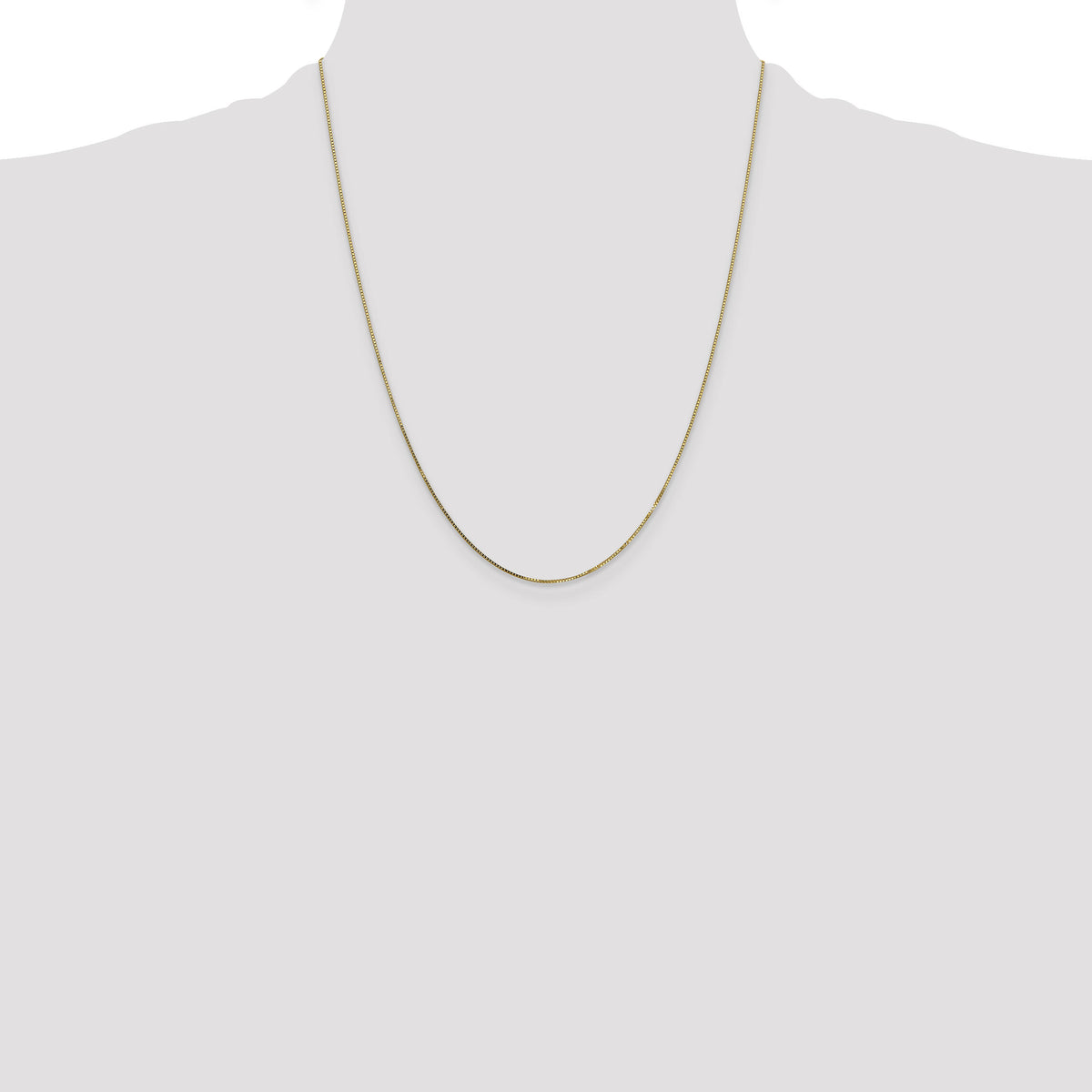 14k .7mm Box with Spring Ring Clasp Chain-PEN2-22