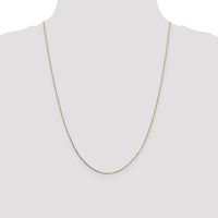 14k .7mm Box with Spring Ring Clasp Chain-PEN2-24