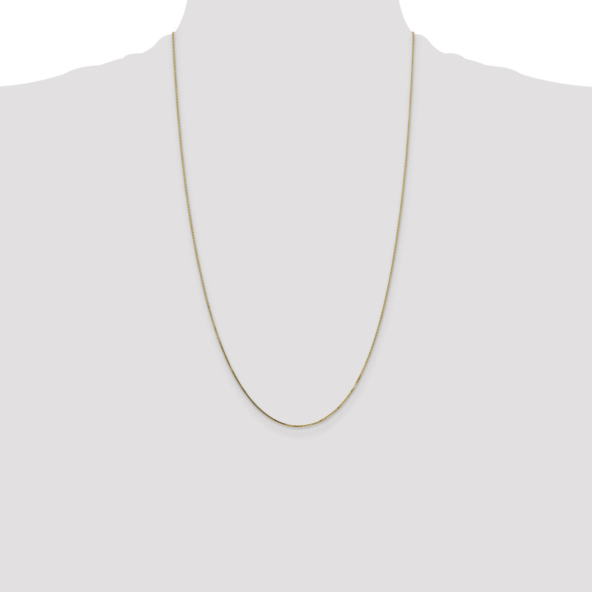 14k .7mm Box with Spring Ring Clasp Chain-PEN2-26