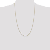 14k .7mm Box with Spring Ring Clasp Chain-PEN2-26