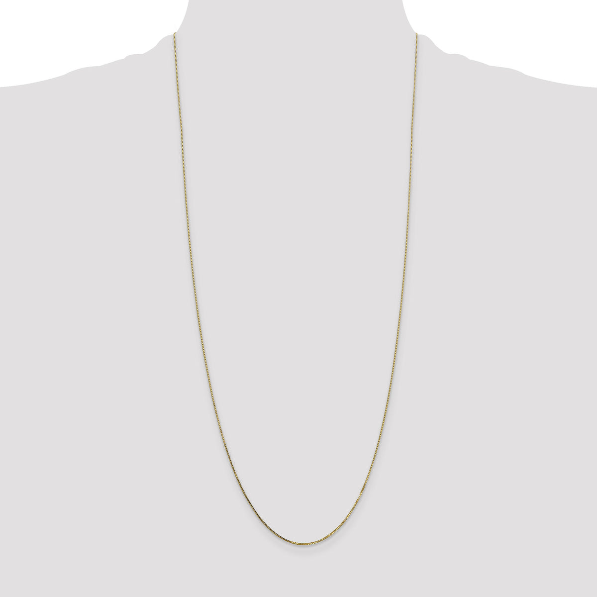 14k .7mm Box with Spring Ring Clasp Chain-PEN2-30