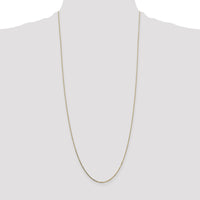 14k .7mm Box with Spring Ring Clasp Chain-PEN2-30