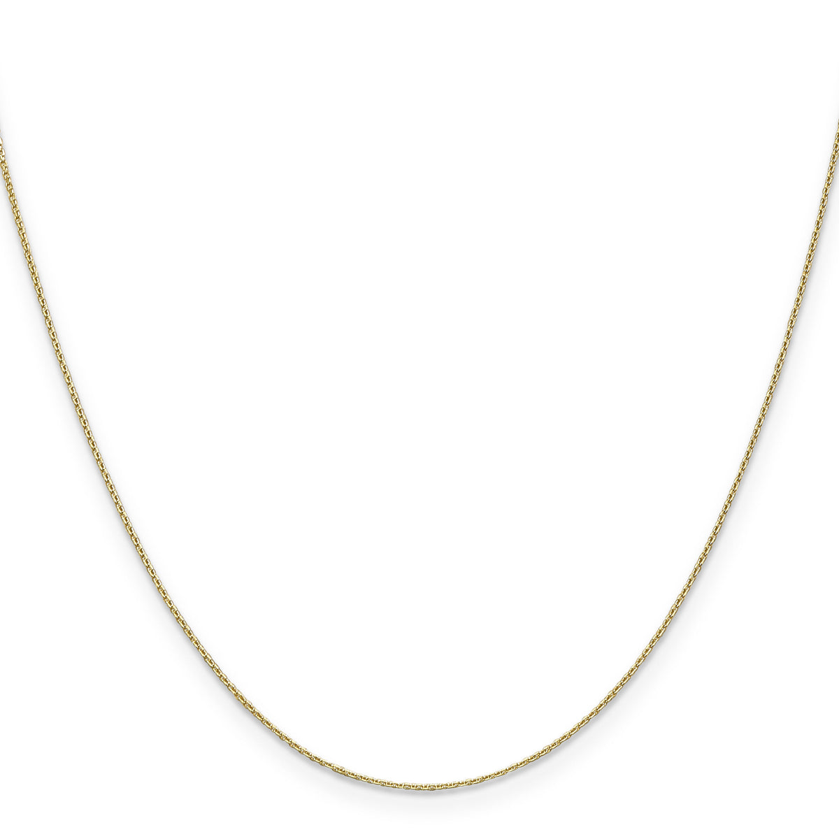 14k .65mm D/C Round Open Link Cable Chain-PEN201-20