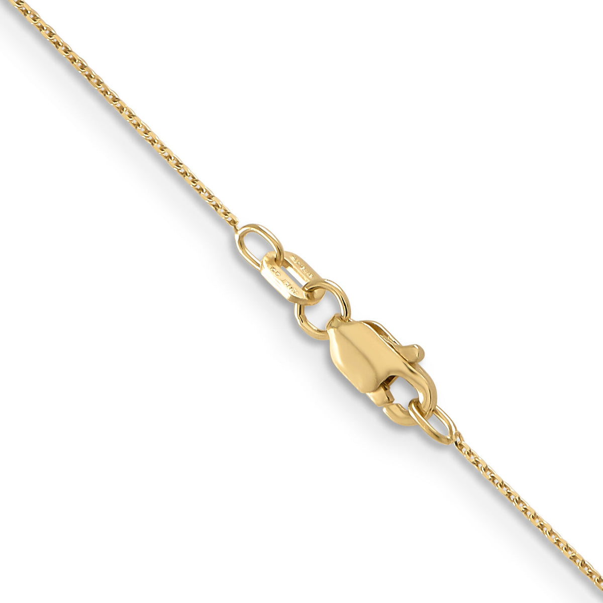 14k .65mm D/C Round Open Link Cable Chain-PEN201-18