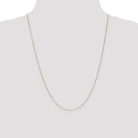 14k .65mm D/C Round Open Link Cable Chain-PEN201-24