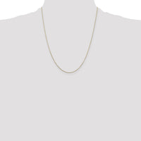 14k .8mm D/C Round Open Link Cable Chain-PEN202-22