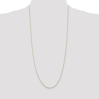 14k .8mm D/C Round Open Link Cable Chain-PEN202-30