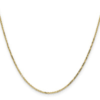 14k 1.4mm D/C Round Open Link Cable Chain-PEN203-26