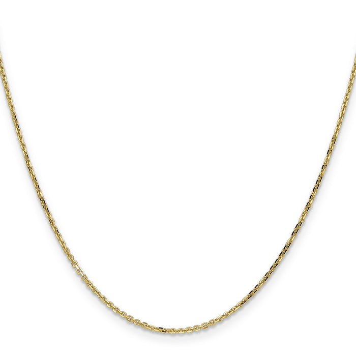 14k 1.4mm D/C Round Open Link Cable Chain-PEN203-20