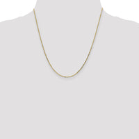 14k 1.4mm D/C Round Open Link Cable Chain-PEN203-20
