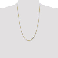 14k 1.4mm D/C Round Open Link Cable Chain-PEN203-26