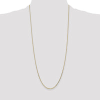 14k 1.4mm D/C Round Open Link Cable Chain-PEN203-30