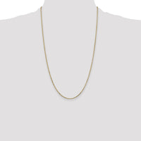14k 1.8mm D/C Round Open Link Cable Chain-PEN204-26