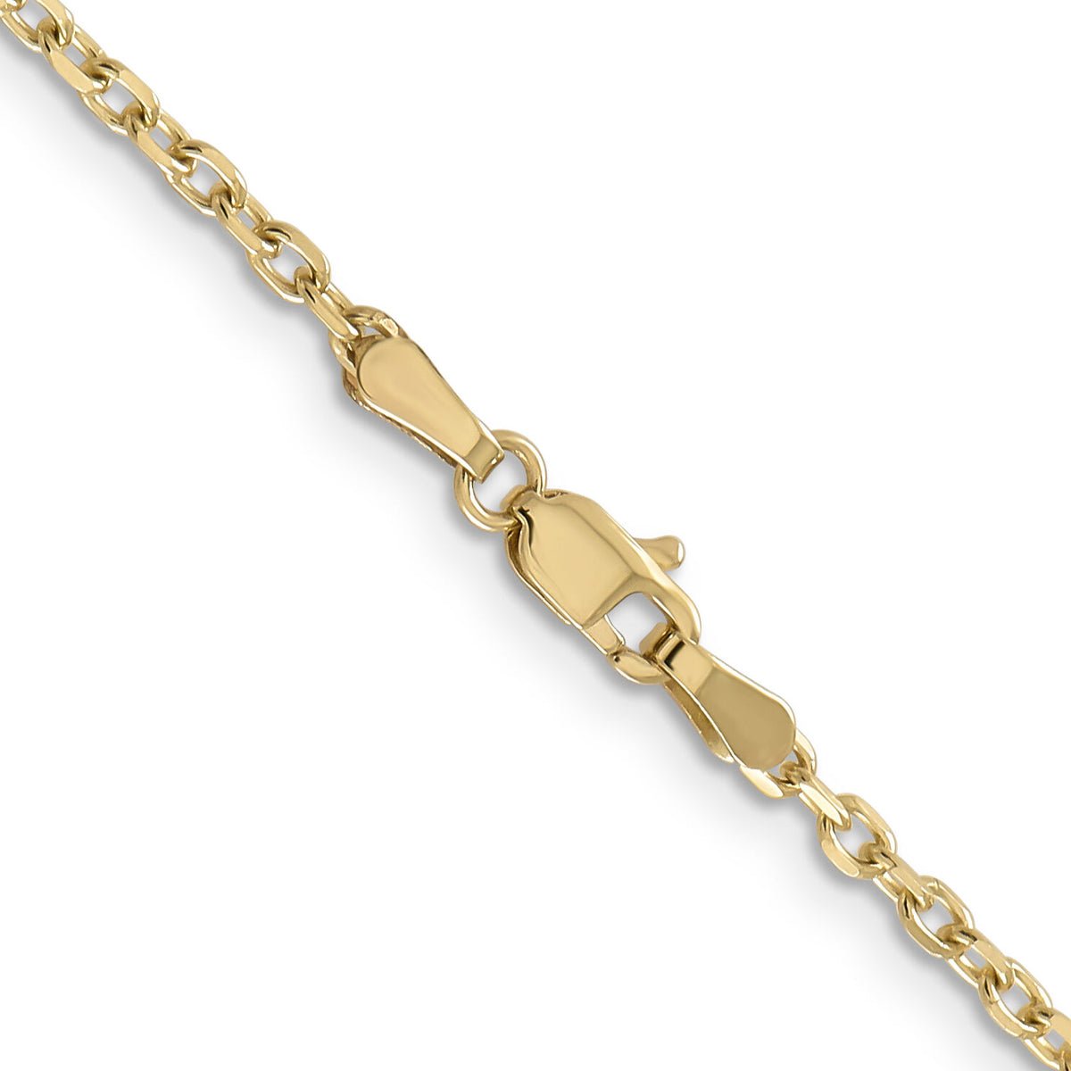 14k 2.2mm D/C Round Open Link Cable Chain-PEN205-20