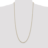14k 2.2mm D/C Round Open Link Cable Chain-PEN205-30