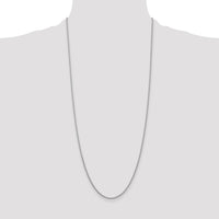 14k White Gold 1.6mm Round Open Link Cable Chain-PEN209-30