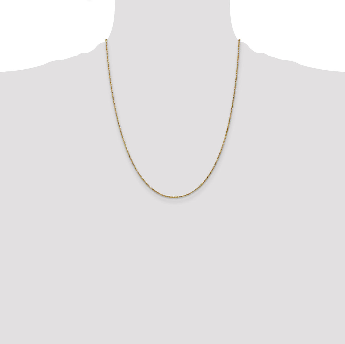 14k 1.25mm Spiga Chain-PEN21-22