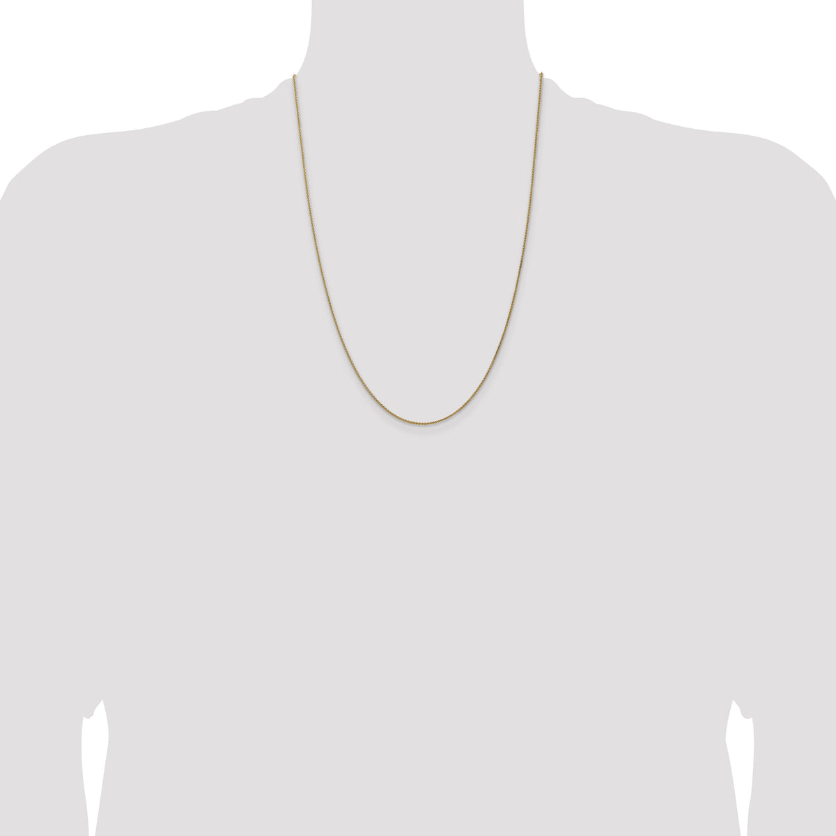 14k 1.25mm Spiga Chain-PEN21-24