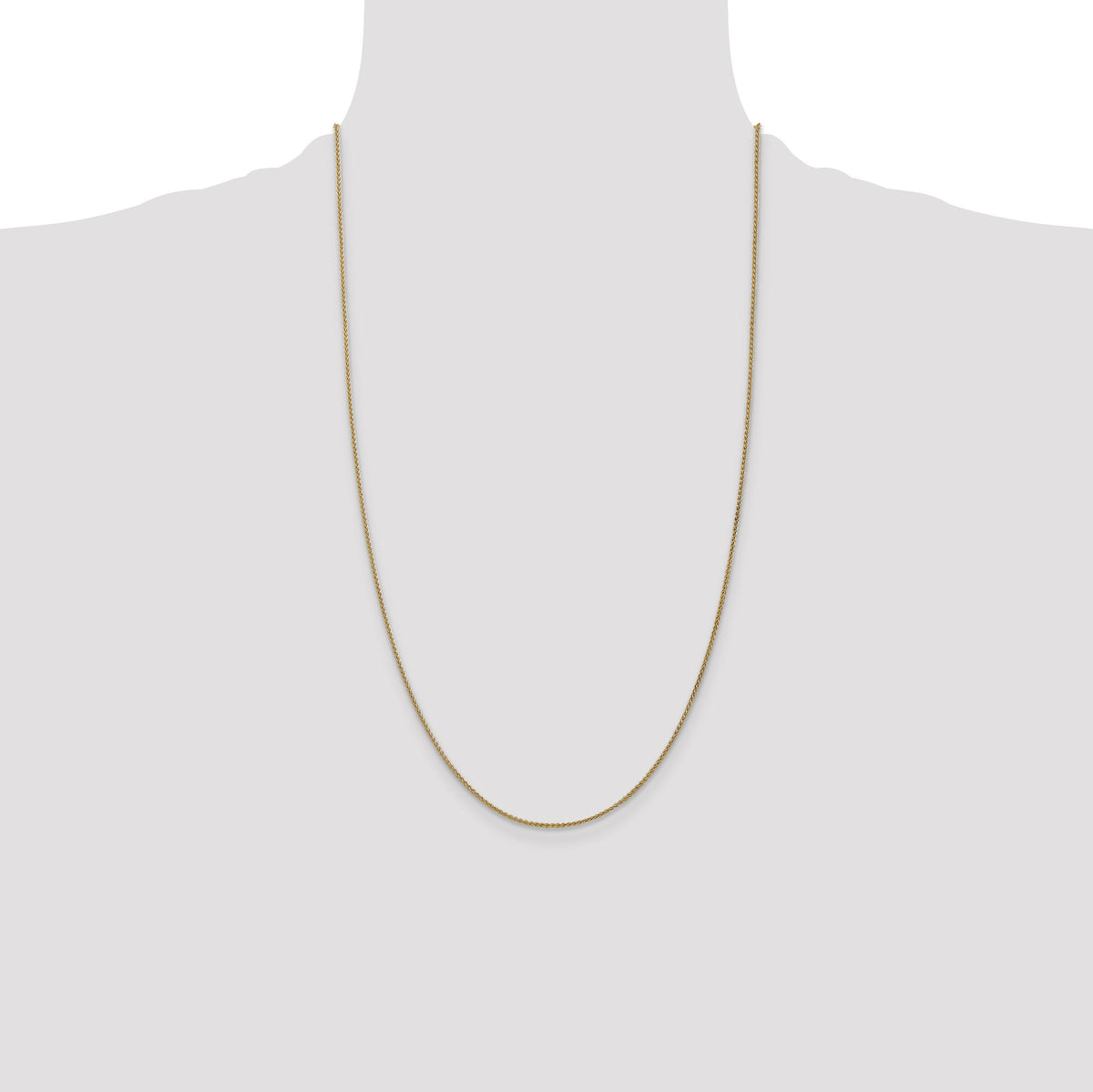 14k 1.25mm Spiga Chain-PEN21-26