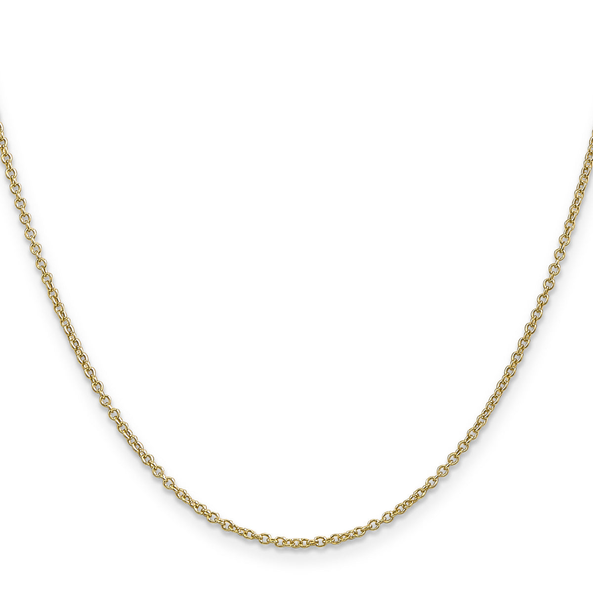 14k 1.4mm Round Open Wide Link Cable Chain-PEN214-30