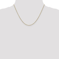 14k 1.4mm Round Open Wide Link Cable Chain-PEN214-18