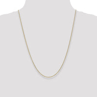 14k 1.4mm Round Open Wide Link Cable Chain-PEN214-24