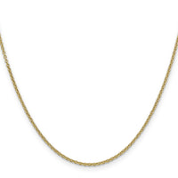 14k 1.6mm Round Open Link Cable Chain-PEN215-16