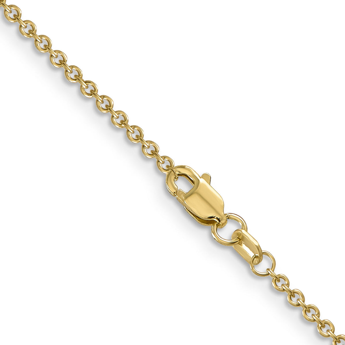 14k 1.6mm Round Open Link Cable Chain-PEN215-22