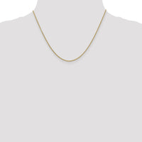 14k 1.6mm Round Open Link Cable Chain-PEN215-18