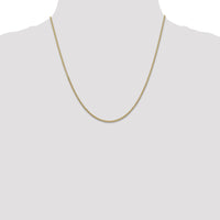 14k 1.6mm Round Open Link Cable Chain-PEN215-20