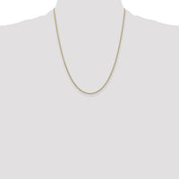 14k 1.6mm Round Open Link Cable Chain-PEN215-22