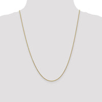 14k 1.6mm Round Open Link Cable Chain-PEN215-24