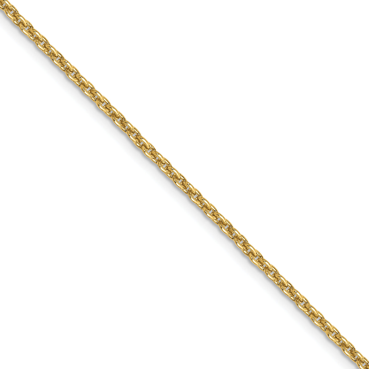 14k 2mm Round Open Link Cable Chain (100 inch Spool)-PEN216-100