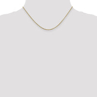 14k 2mm Round Open Link Cable Chain-PEN216-16