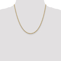 14k 3.2mm Round Open Link Cable Chain-PEN218-20