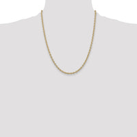 14k 3.2mm Round Open Link Cable Chain-PEN218-22