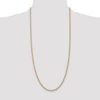 14k 3.2mm Round Open Link Cable Chain-PEN218-30