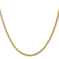 14k 3mm Parisian Wheat Chain-PEN22-18