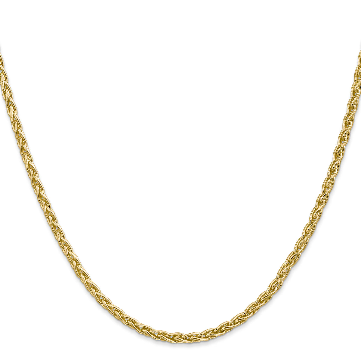 14k 3mm Parisian Wheat Chain-PEN22-26