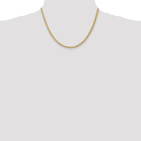 14k 3mm Parisian Wheat Chain-PEN22-18