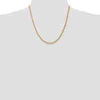 14k 3mm Parisian Wheat Chain-PEN22-20