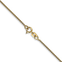 14k 1.05mm Spiga with Spring Ring Clasp Chain-PEN259-20
