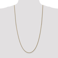 14k 1.05mm Spiga with Spring Ring Clasp Chain-PEN259-30