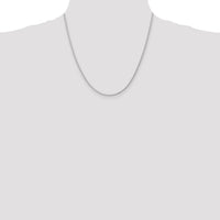 14k White Gold 1.75mm Parisian Wheat Chain-PEN263-20