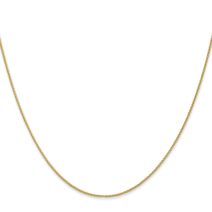 14k 1mm Parisian Wheat Chain-PEN264-30