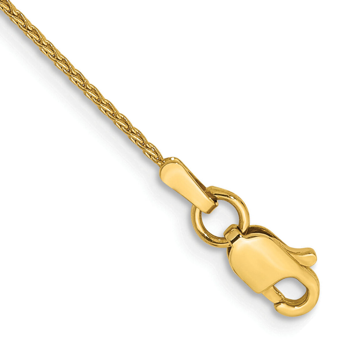 14k 1mm Parisian Wheat Chain-PEN264-6