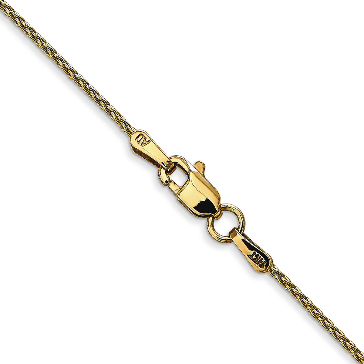 14k 1.2mm Parisian Wheat Chain-PEN265-18